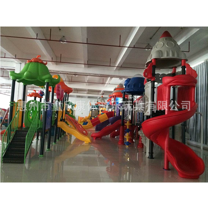 户外大型组合滑梯 辽宁幼儿园、小区与房地产儿童乐园的游乐设施首选